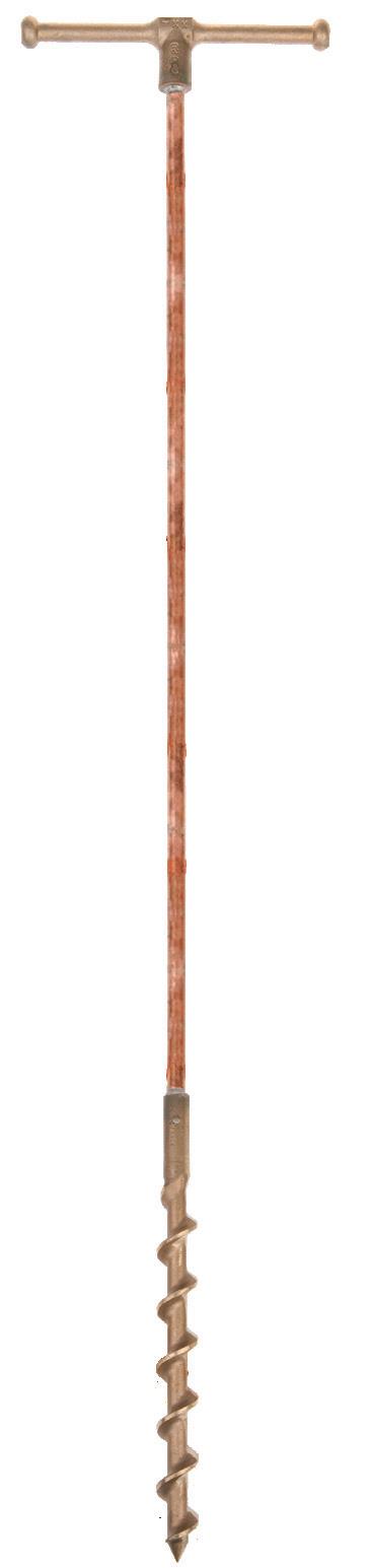 Overhead Distribution Grounding Sets with Pressure-Type Terminals