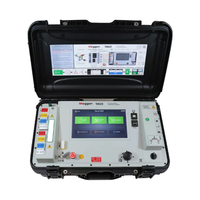 TAU3 true three-phase transformer winding analyser